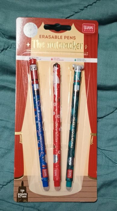 Calendário de Advento Legami + Conjunto canetsas natal