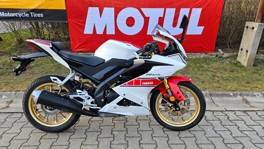 Yamaha R125 YAMAHA YZF R125 limitowana World GP 60th Anniversary RATY ! Film !