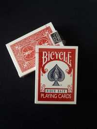 Baralhos de cartas Bicycle Novos e Selados (Rider back Vermelho)