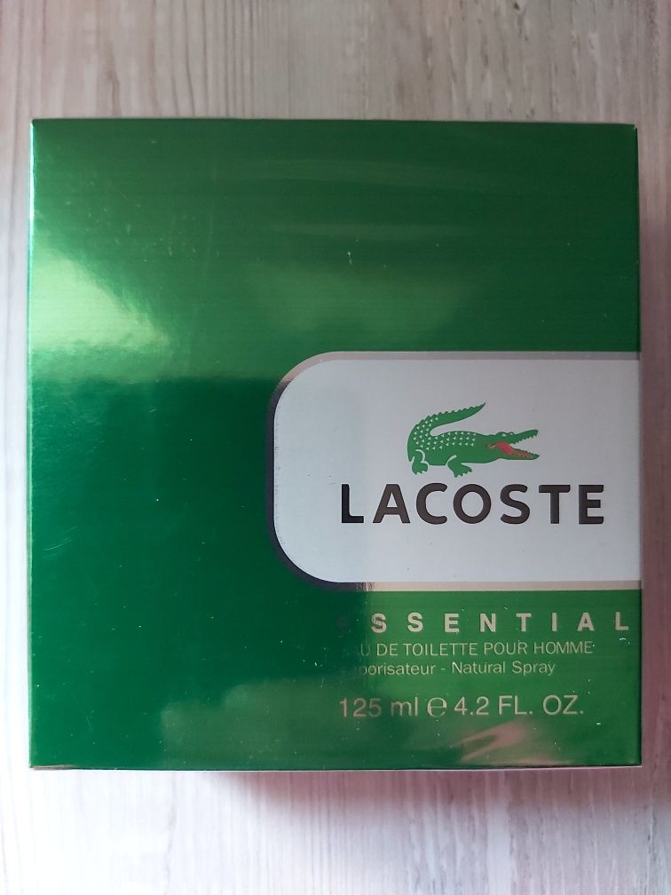 Lacoste Essential 125 мл. Парфюм мужской Лакост Эссеншл 125 мл.