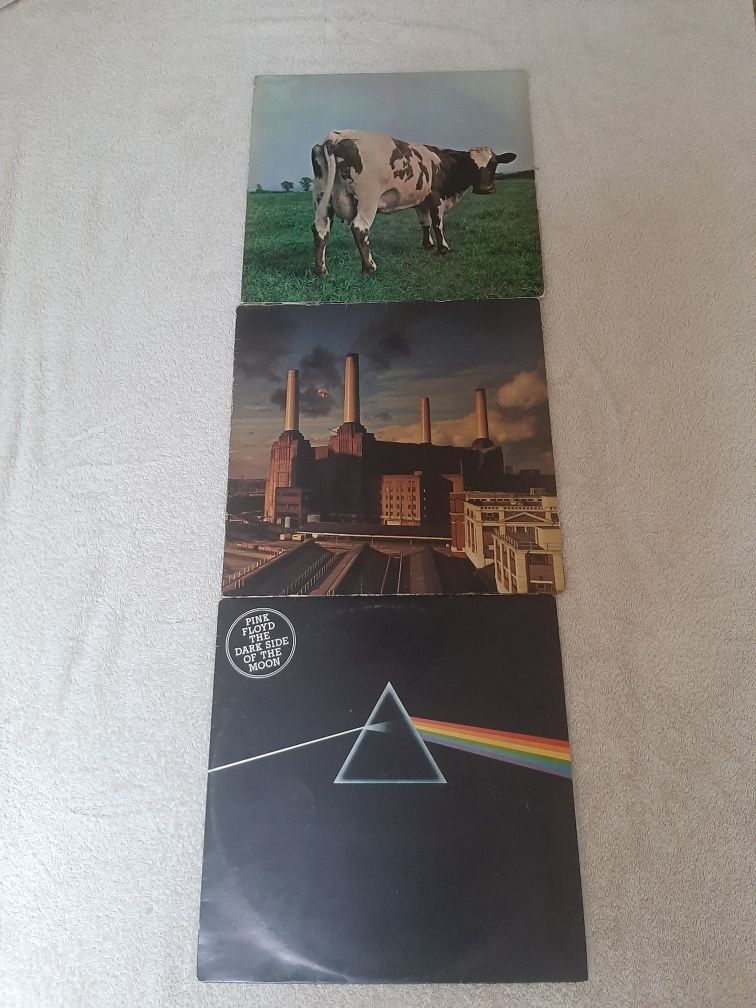 Płyty winylowe Pink Floyd 1-press w ex.stanach ceny do 190 zł
