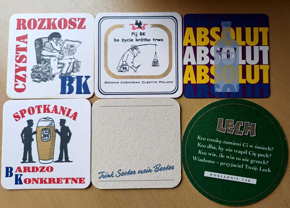 Wafle podkładki podstawki pod piwo