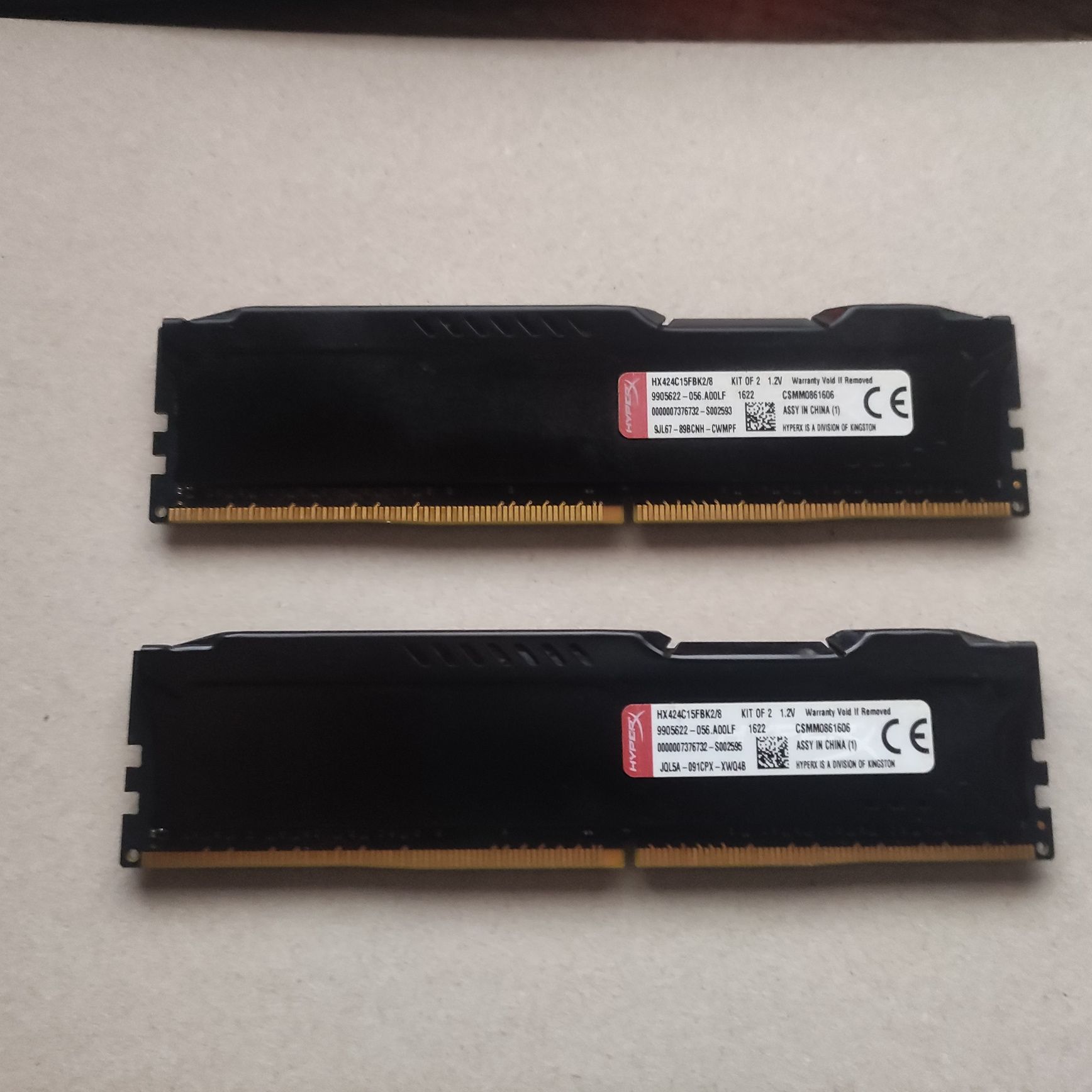 Memória RAM HyperX Fury 8GB DDR4