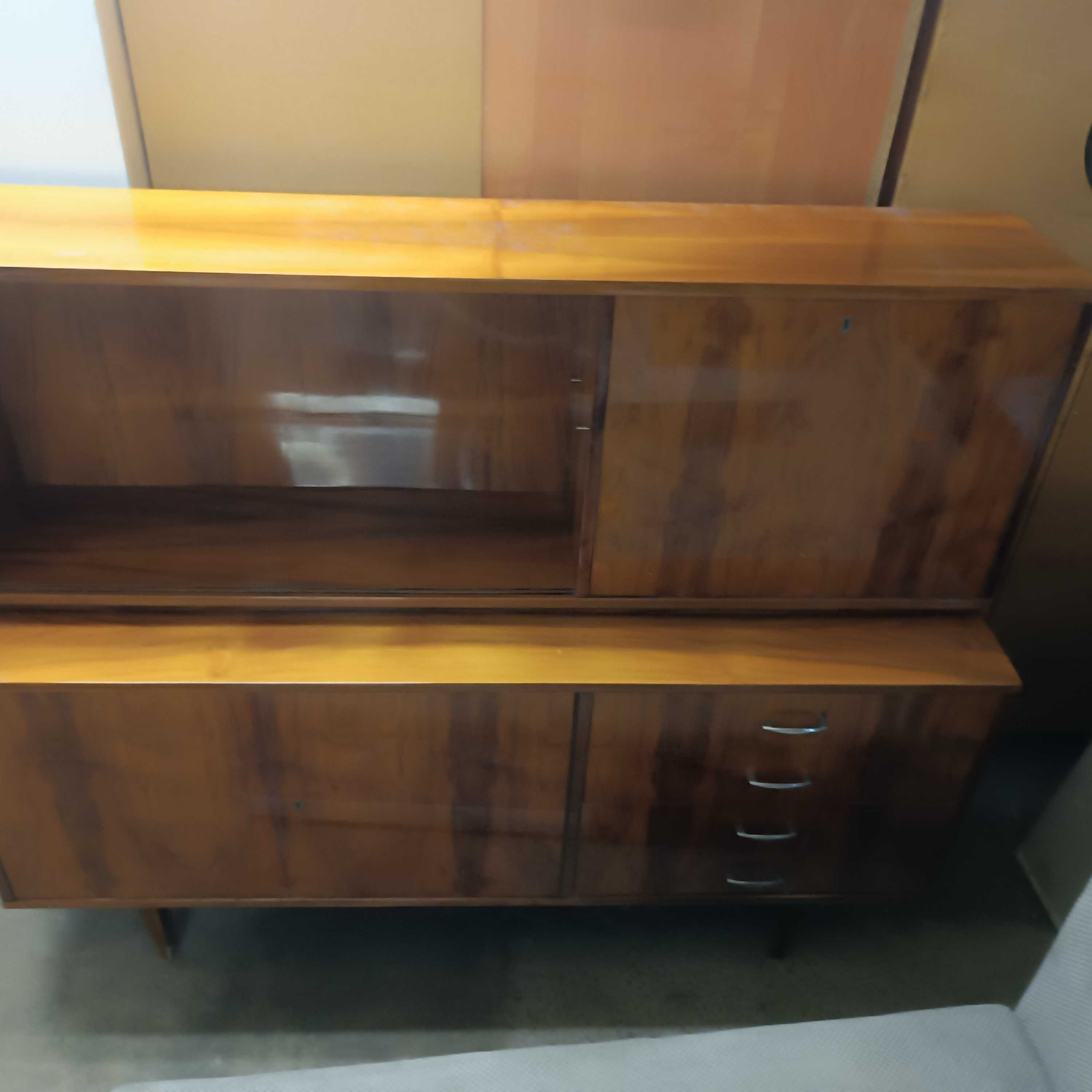 Komplet mebli PRL – komoda i segment 71 rok