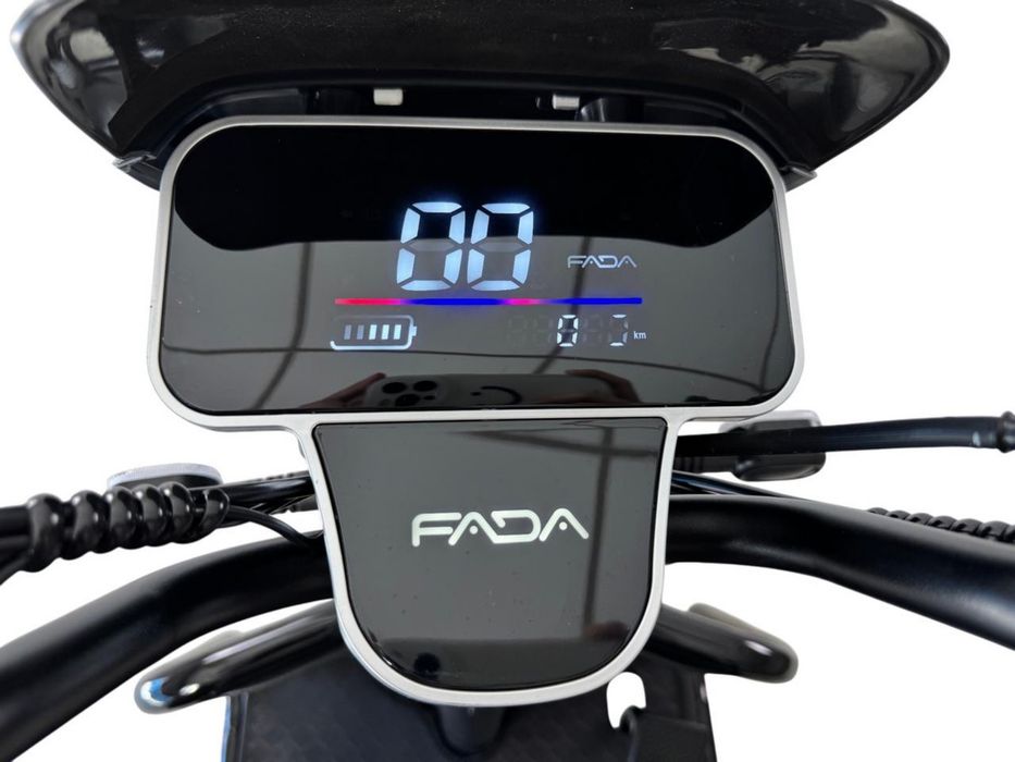 FADA KUBI 1000W • Електротрицикл 72V 25Ah