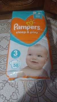 Підгузки Pampers Sleep&Play 3 (6-10 кг), 58 шт.