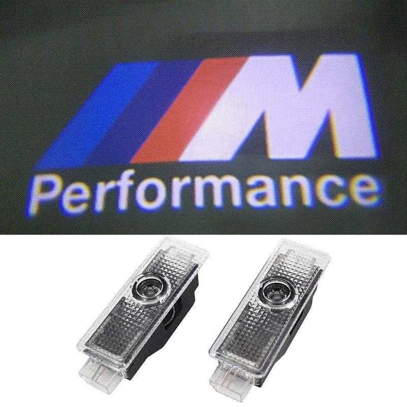 Projetor laser led com logotipo para porta BMW M Performance