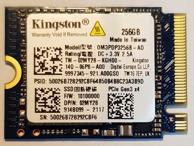 Dysk ssd 256gb KINGSTONE PCIE NVME M.2