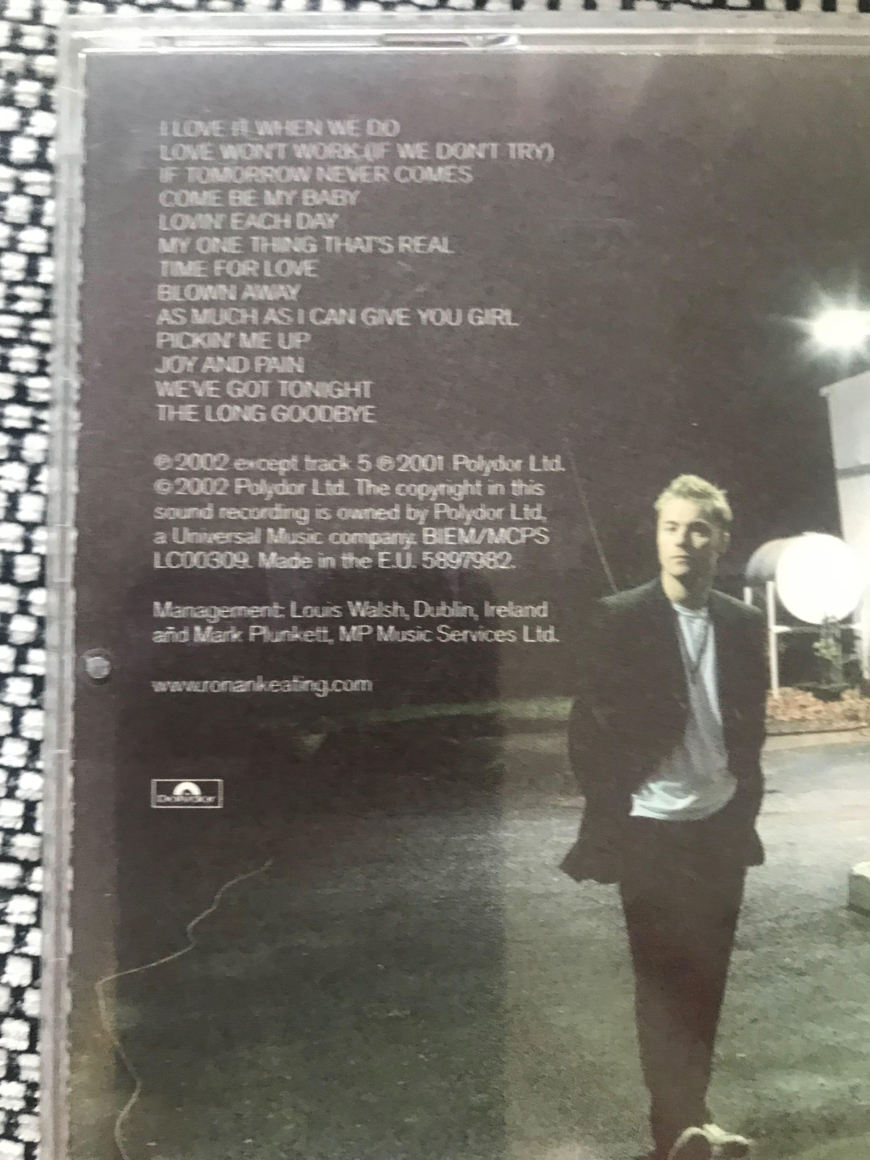 Ronan Keating  3 originale plyty cd