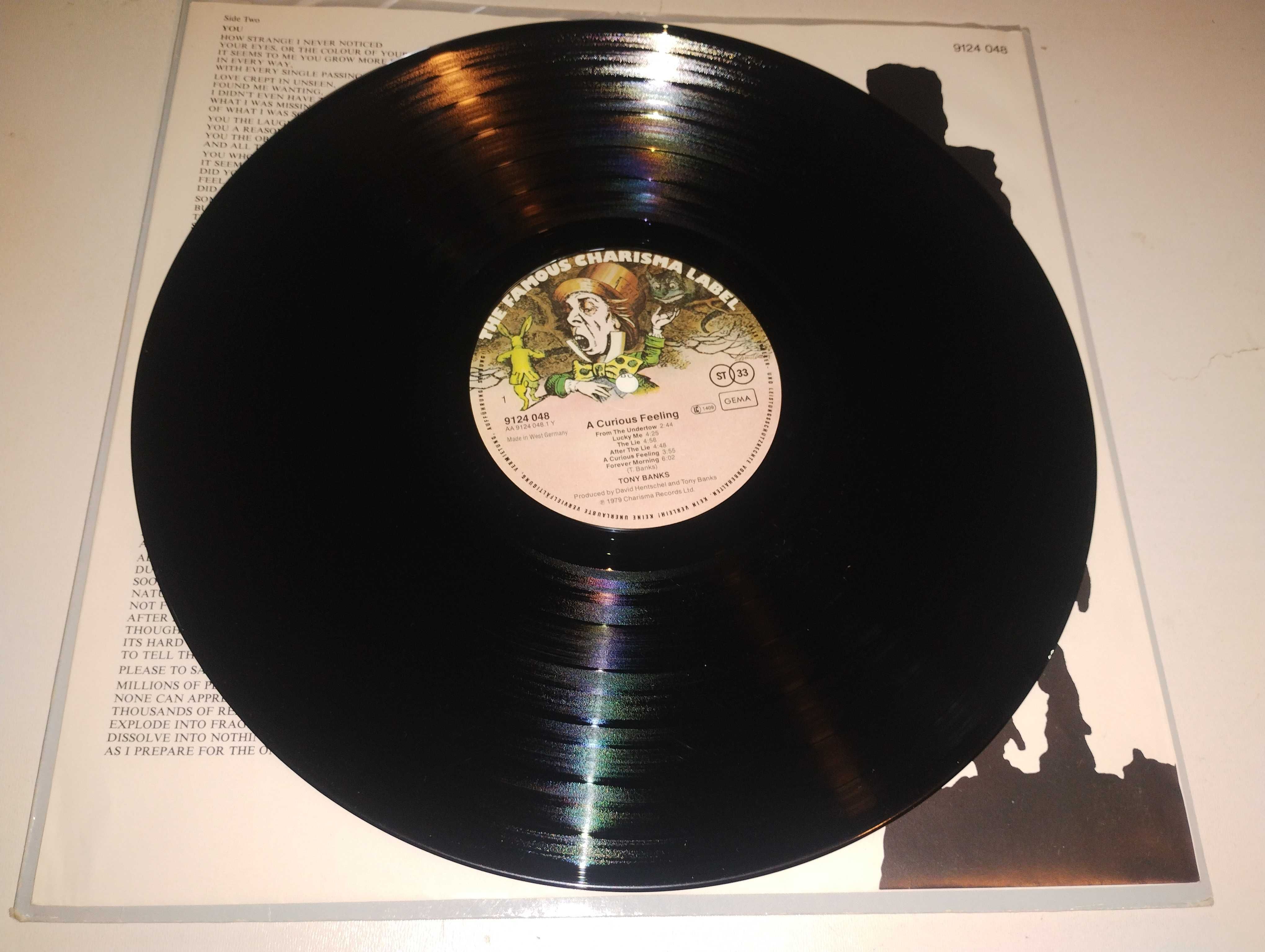Tony Banks A Curious  Feeling  LP