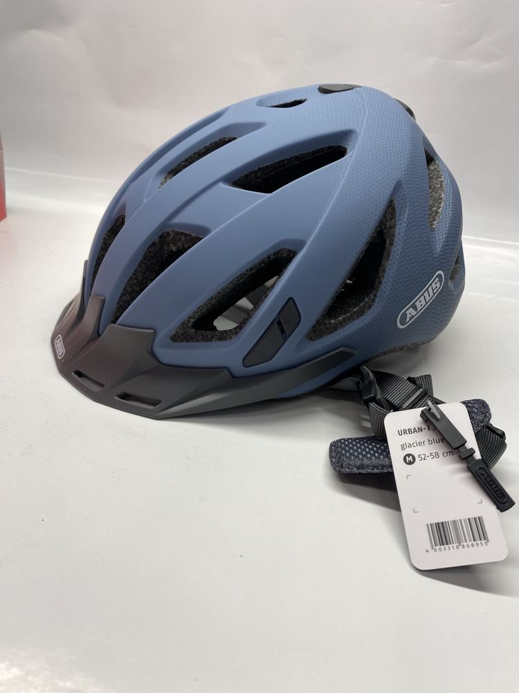 ABUS Urban-I 3.0 kask rowerowy z tylnym światłem do miasta M (52-58cm)