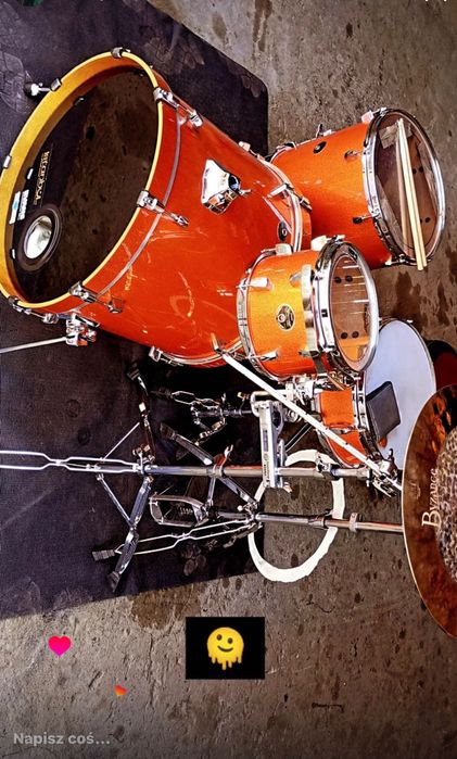 Tama Silverstar Orange Sparkle