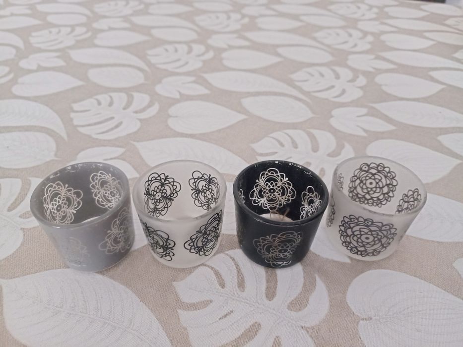 Conjunto copinhos para velas