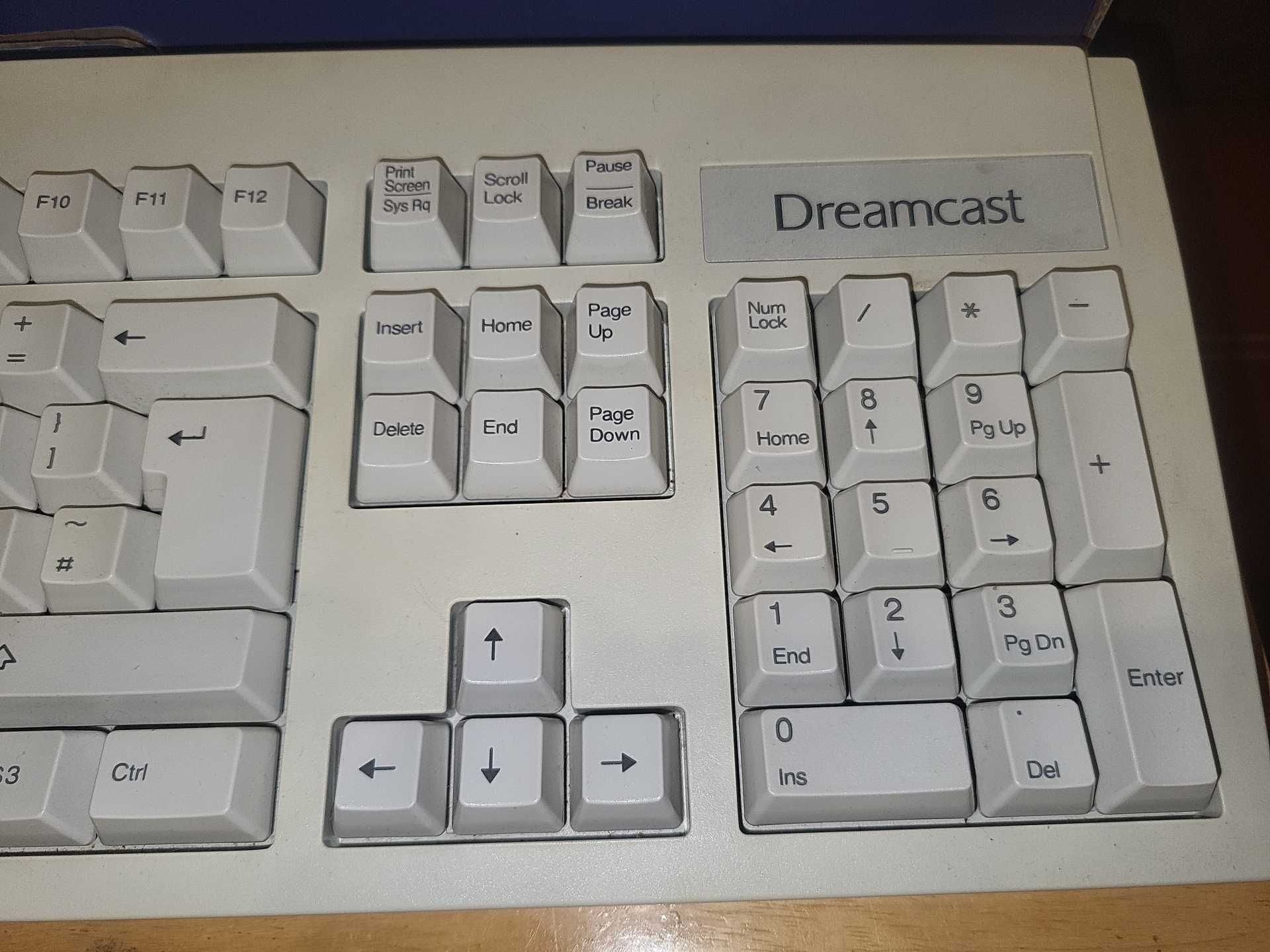 Klawiatura DREAMCAST SEGA Controller HKT-7630 Grey BDB stan +Pudełko