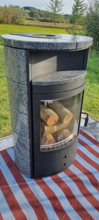 Kominek z GRANITEM .! HARK ! , piecyk , koza , Możliwość wysyłki !