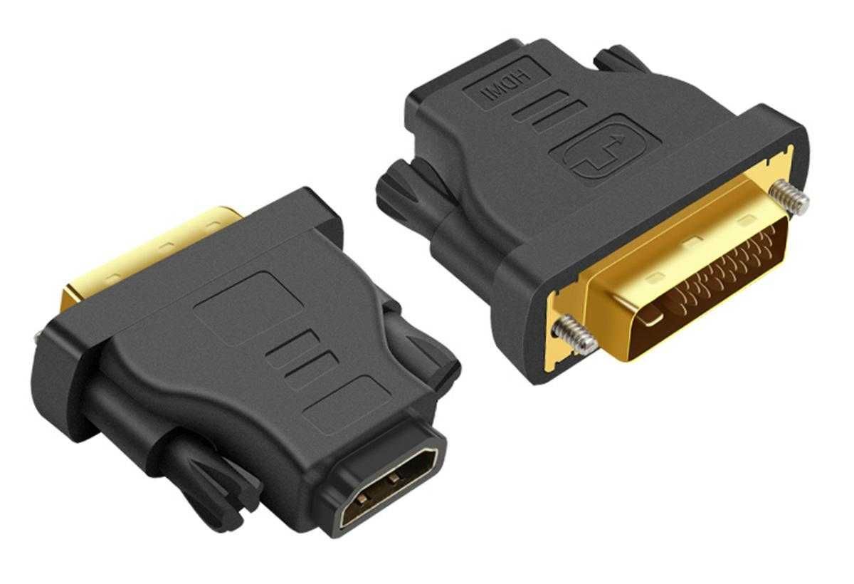 ADAPTER gniazdo HDMI-WTYK DVI  szybka wysyłka / 5+1GRATIS