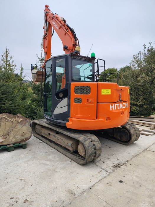 Hitachi ZX85 USB5 Koparka 2018r 3łyżki 5400h 8t minikoparka gasienicow