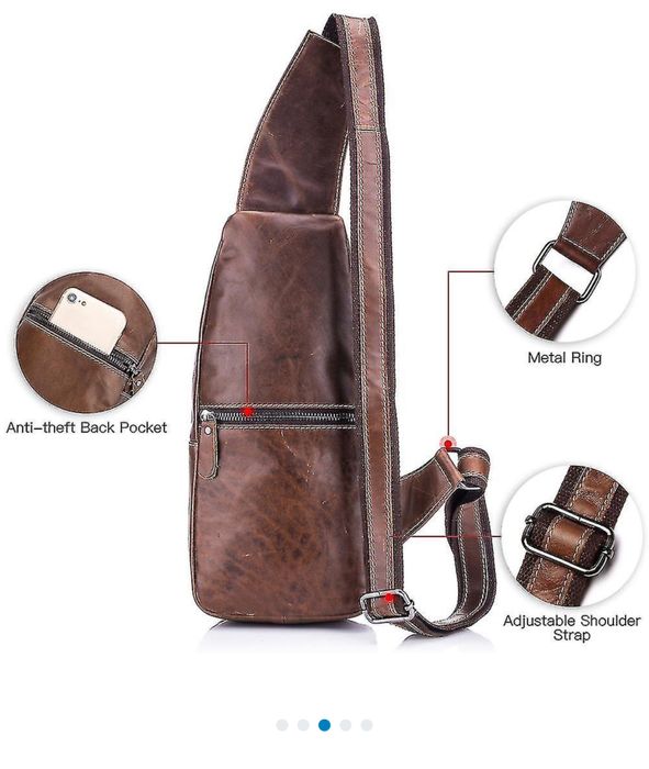 Unbranded torba / listonoszka męska