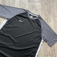 Спортивная футболка для спорта Nike dri-fit big logo swoosh xxl