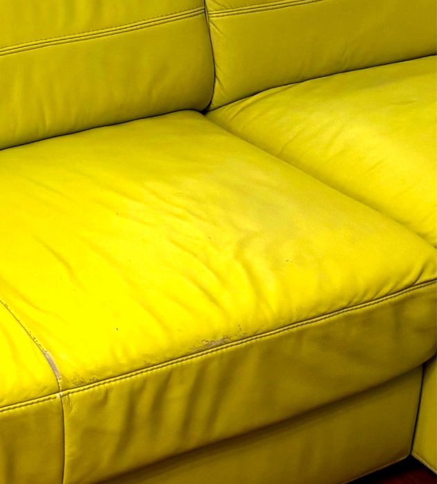 Kanapa skórzana z funkcja spania