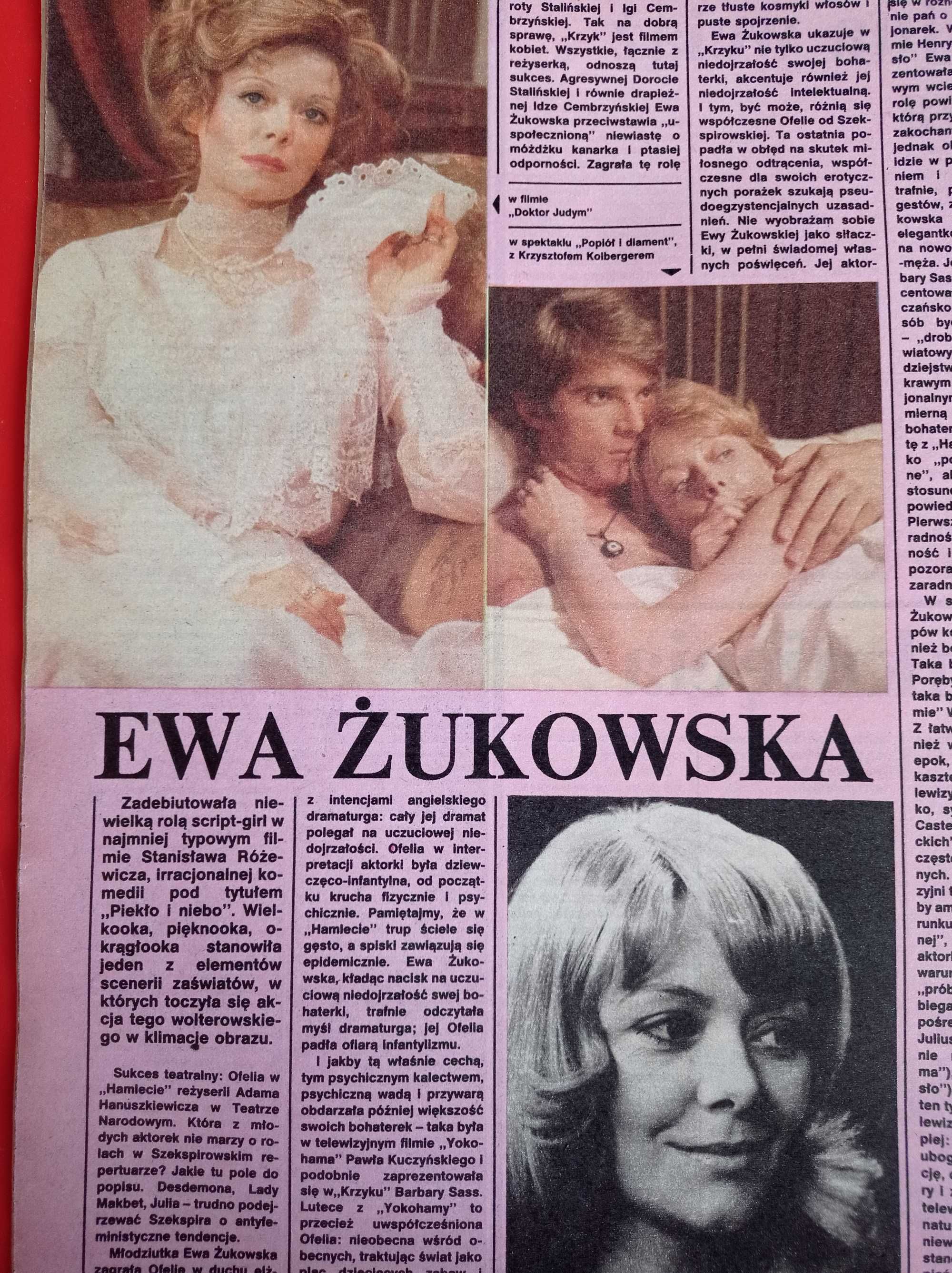 Ekran nr 12/1985, 24 marca 1985, Philippine Leroy-Beaulieu, Anne Veski