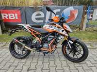 KTM Duke KTM 125 Duke ABS Akrapovic na prawo jazdy A1 B obniżony