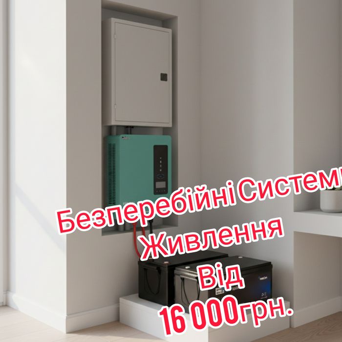 Комплект гибридного электропитания для дома и бизнеса