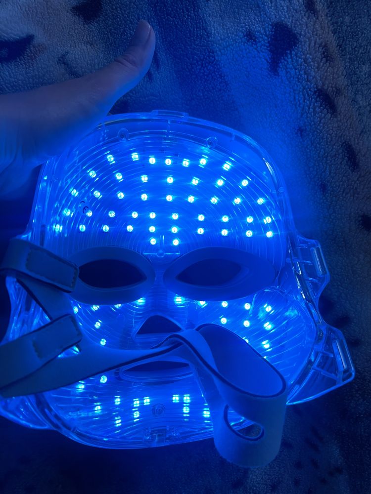 Maska LED na twarz wiele kolorow