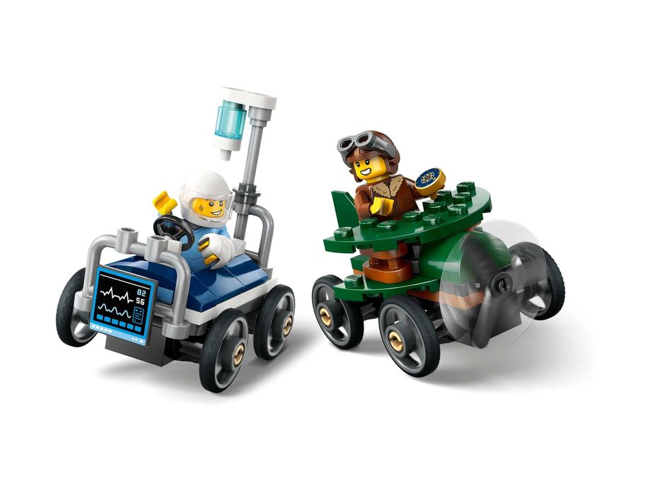 3 Zestawy Lego City "NO LIMITS" :  60460, 0458, 60469 stan Idealny Wro