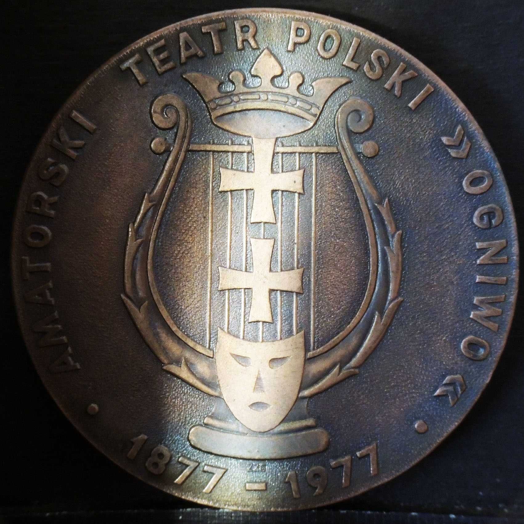 Medal pamiątkowy "OGNIWO" 1976 Gdańsk Polska PRL (M57)