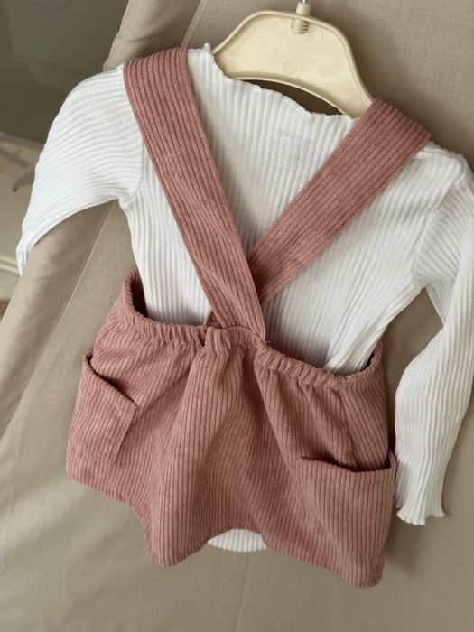 Вельветовий сарафан для дівчинки 68 розмір