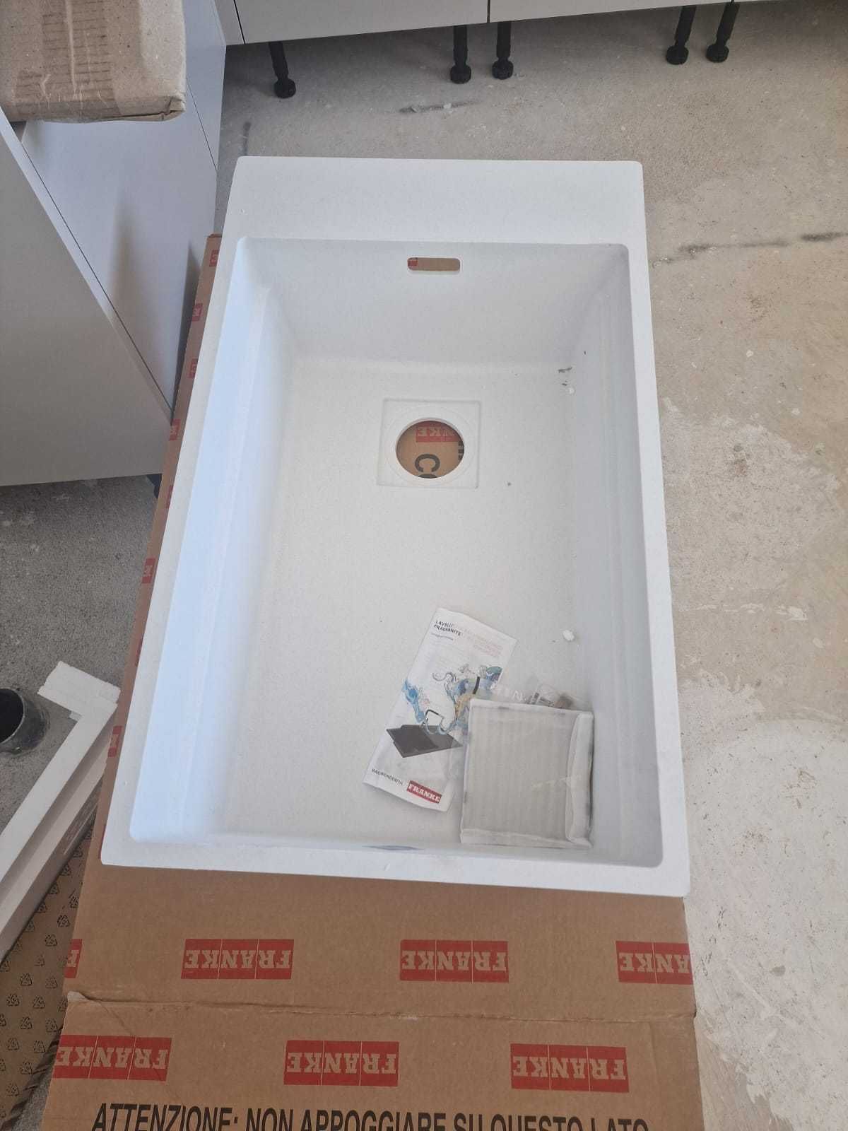 Lava -Loiças Franke KNG 110-62 Branco - NOVO