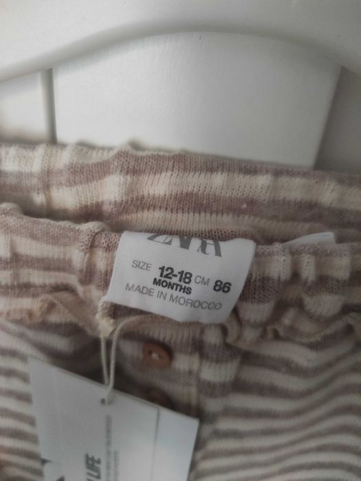 Spodenki Zara 86 nowe z metką