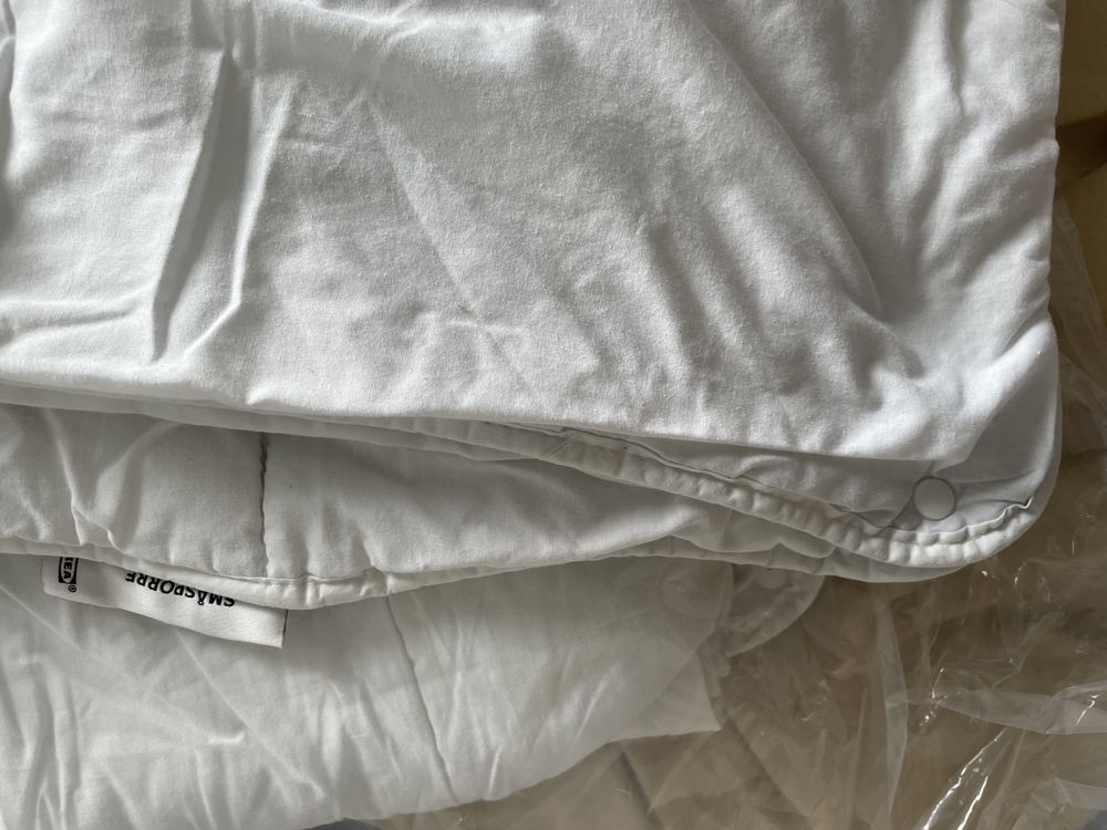IKEA podwójna kołdra całoroczna Smasporre 150x200
