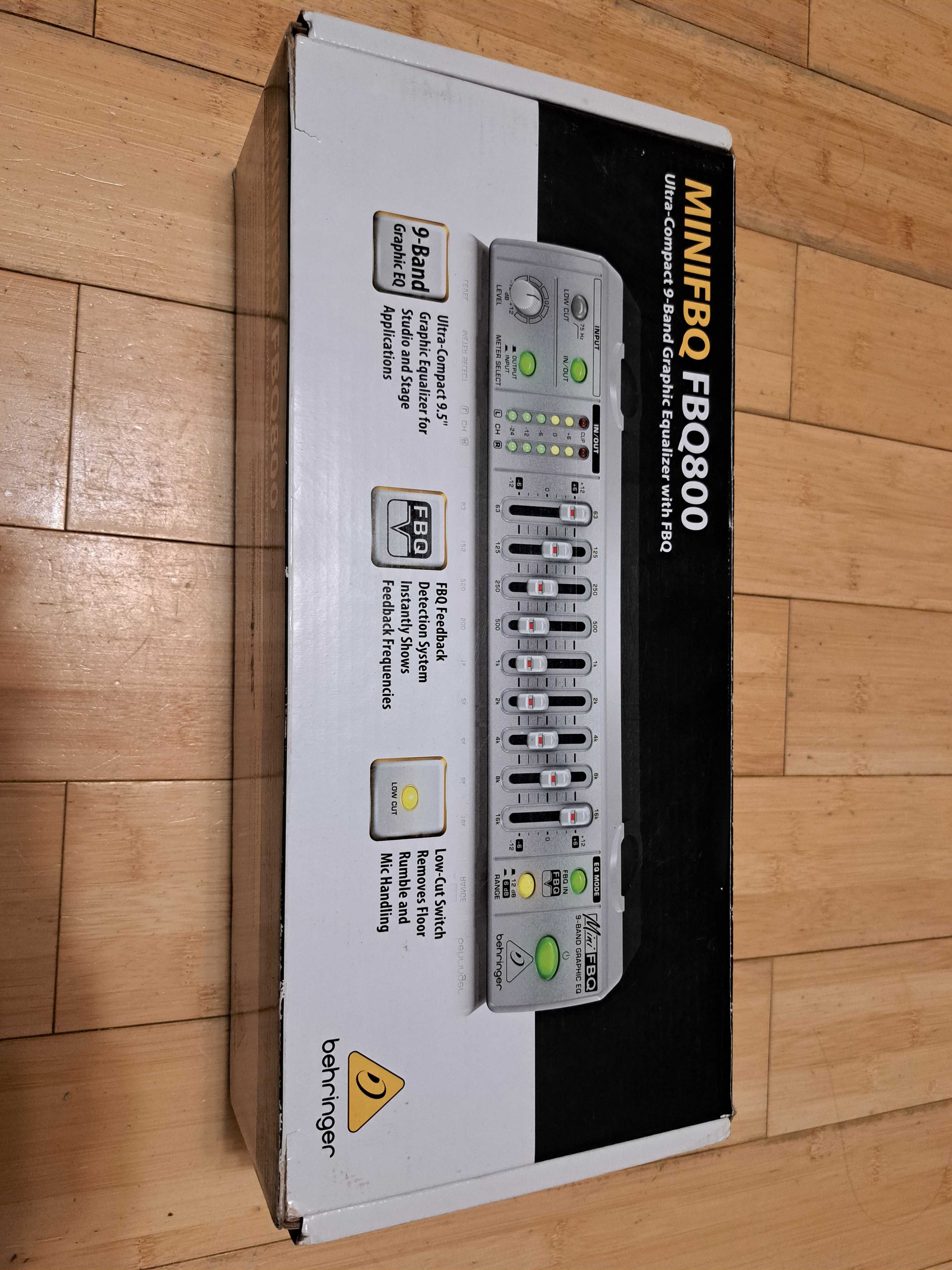 Behringer FBQ 800 FBQ800 eliminator sprzężeń equalizer