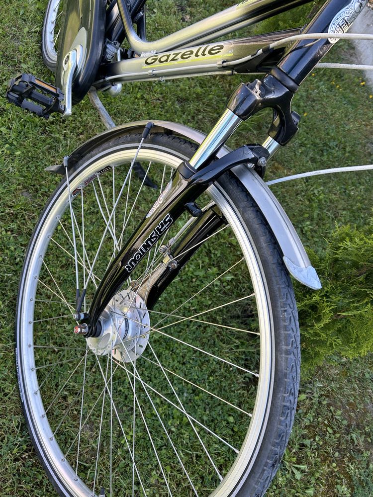 Велосипед з Голландії, gazelle shimano nexus