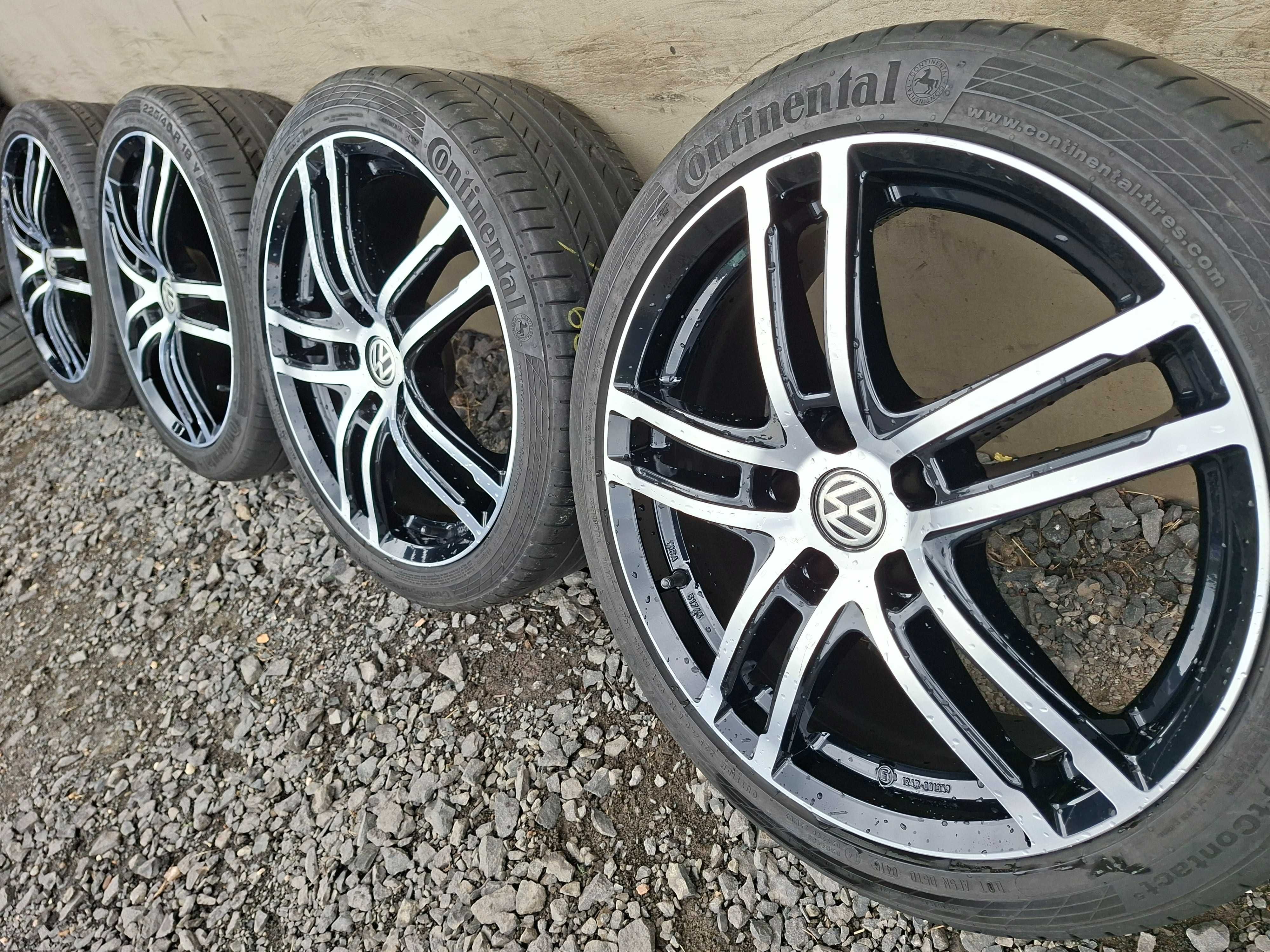 K40 KOŁA LETNIE,ALUFELGI 18 5x112 VW Passat,Golf,Touran,Caddy,AUDI A3
