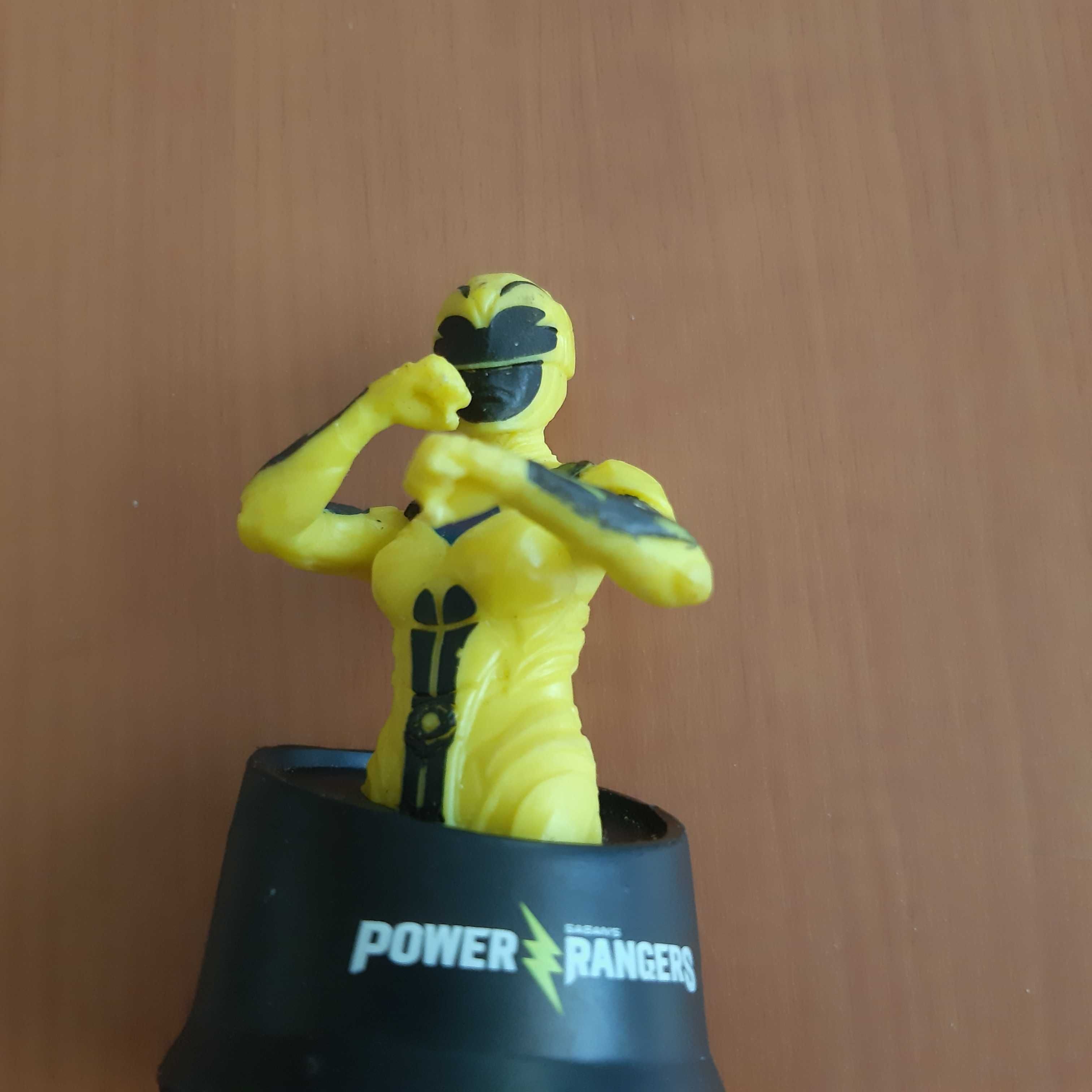 Yellow Power Rangers Figurine Topper Movie 2017 Cinemas Theatres
