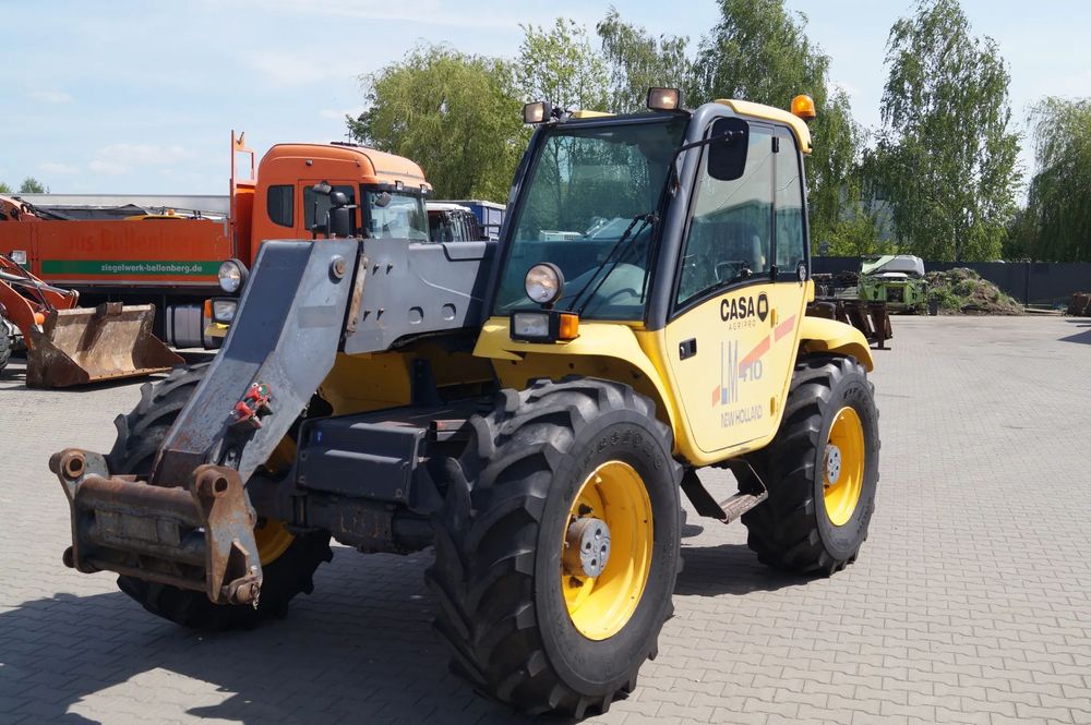 New Holland LM410 LM 410  NEW HOLLAND LM410 ROK 2000 ładowarka teleskopowa cena netto