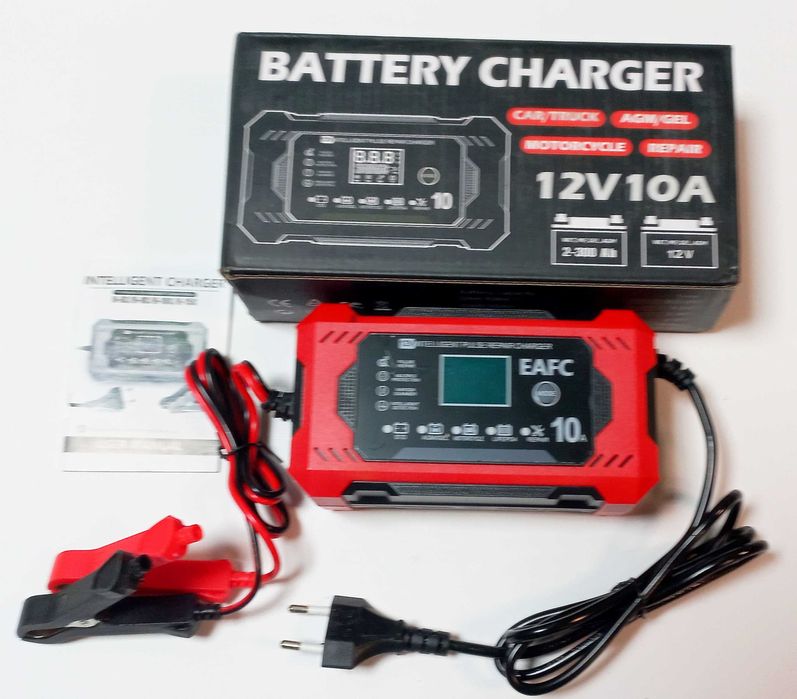 Зарядний пристрій для автомобільного акумулятора 12 V 6 А 12А