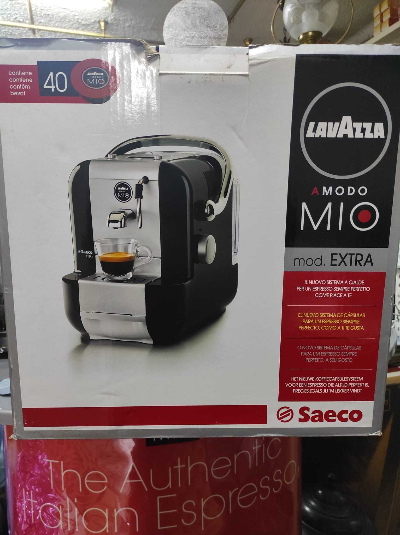 Máquina de café NOVA Lavazza Modo Mio Mod Extra Saeco