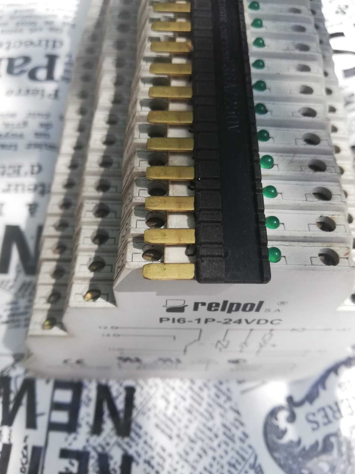 Реле интерфейсное Relpo PI6-1P-24 VDC інтерфейсне  Din рейку узкое