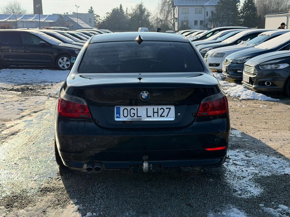 Bmw e60 M57 2.5 Diesel/Navi/Skóra/Pdc/Szyberdach/Hak/Zamiana!