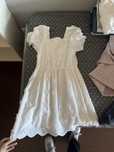 Vestido de crianca branco