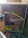 Gaiola para chinchila ou coelhos