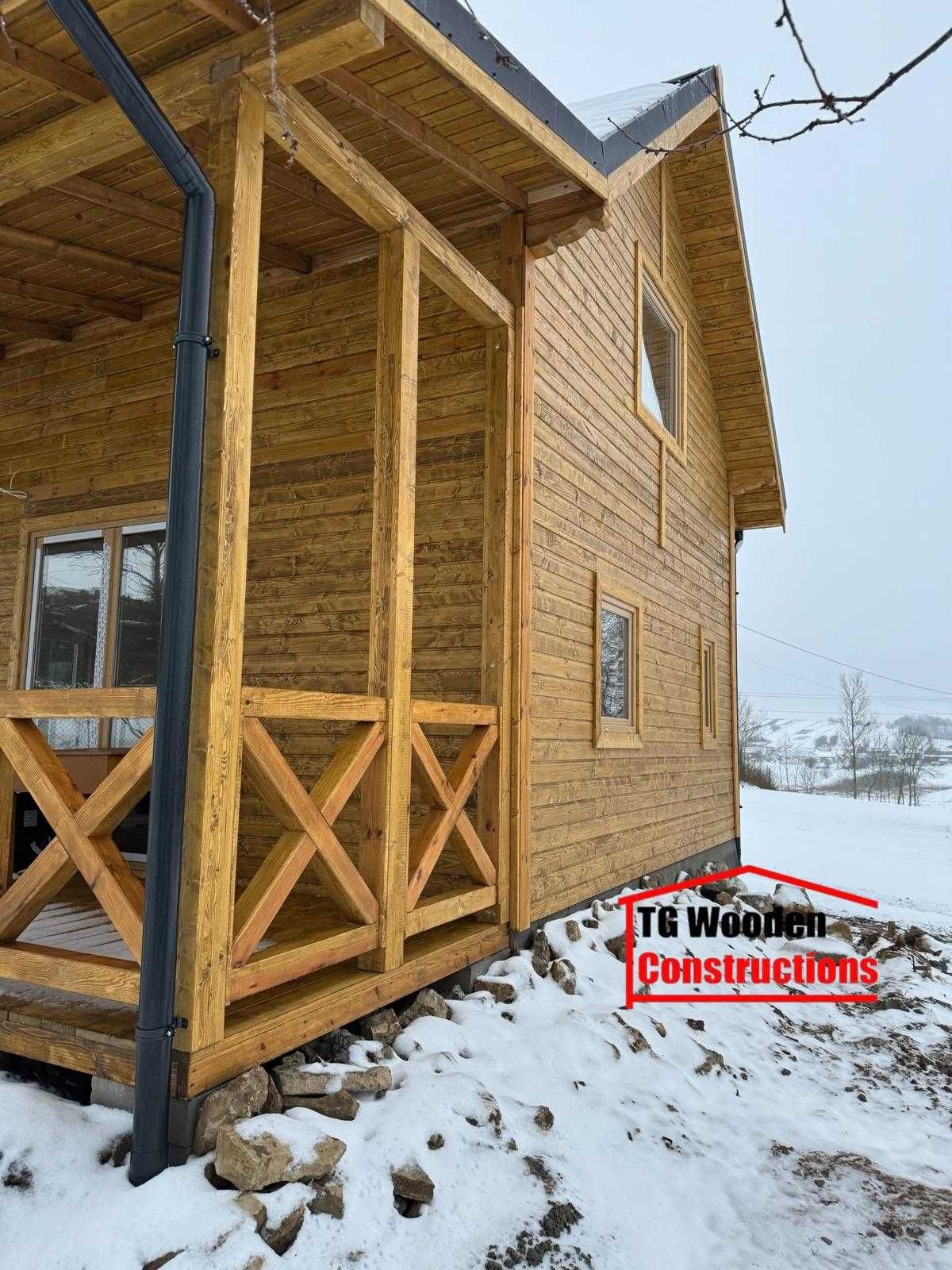 Dom Całoroczny szkieletowy drewniany 67m2 Stan deweloperski !!!