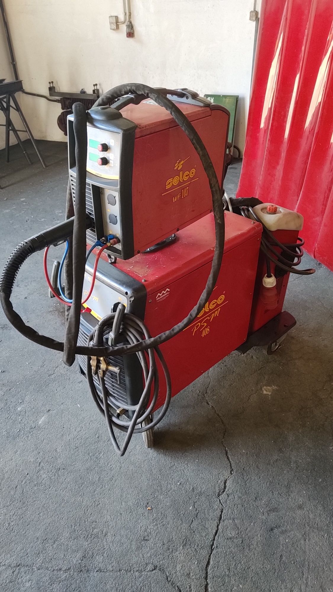 Migomat spawarka Selco PSM 408 transformator
