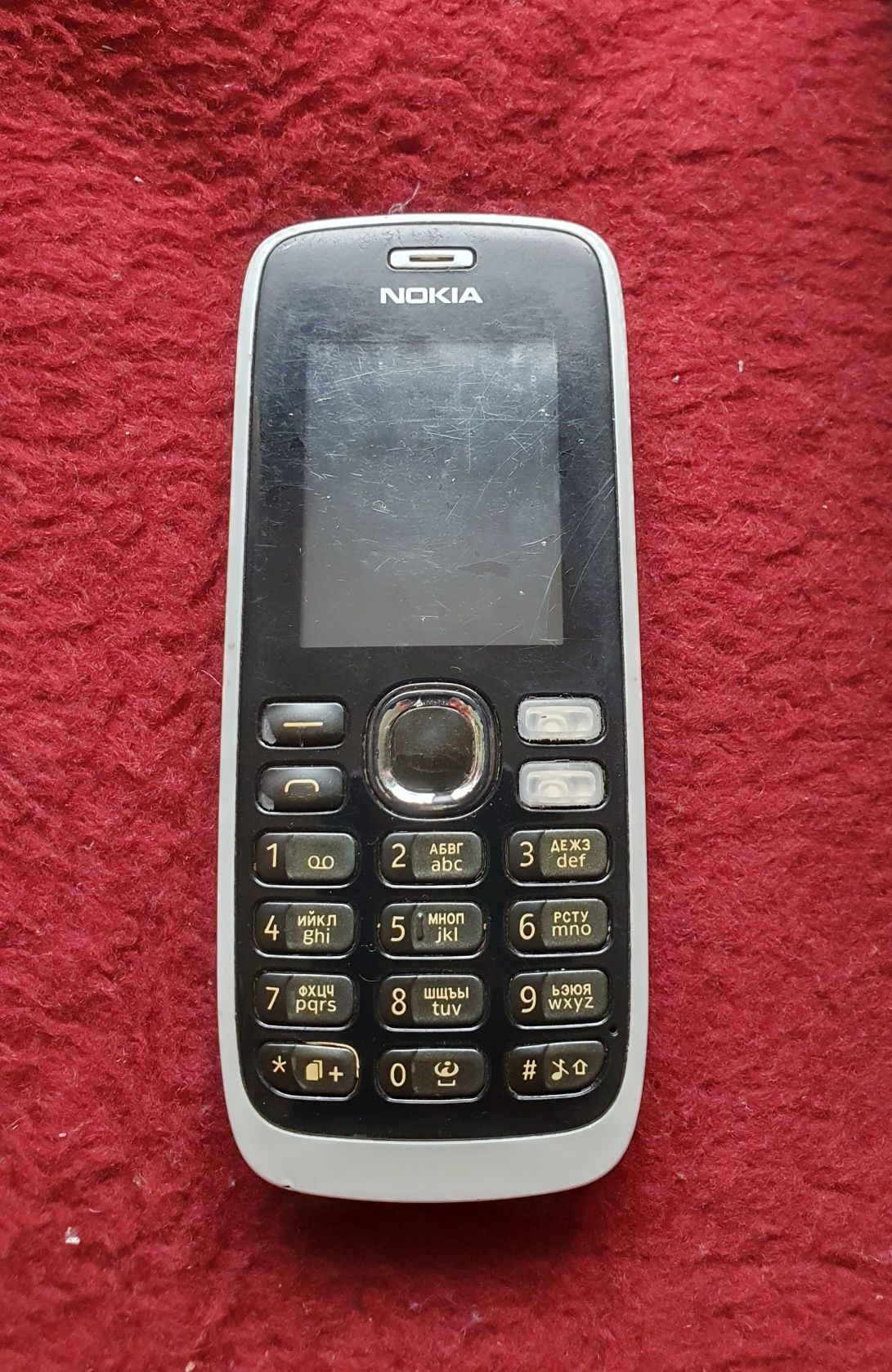 Телефон Nokia 112, кнопочний