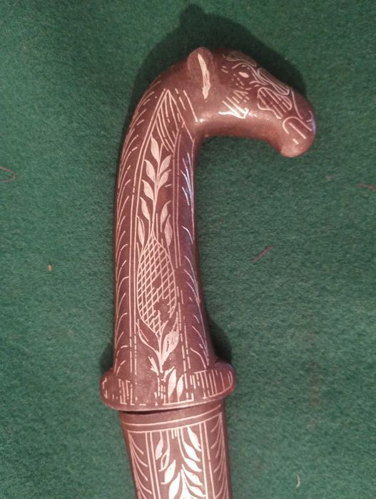 Faca indostânica  do século XX (vintage)