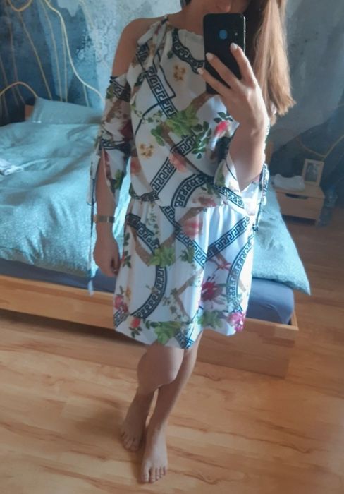 Letnia sukienka kolorowa